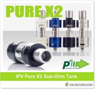 IPV Pure X2 Sub-Ohm Tank – $29.99