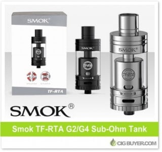 Smok TF-RTA G2/G4 “Beast Tamer” Tank – $19.99