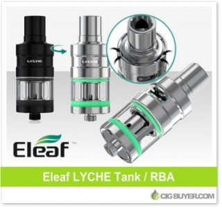 Eleaf Lyche Tank / RBA – $18.99