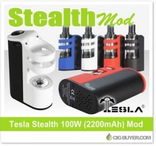 Tesla Stealth 100W Mod / Kit – $29.65