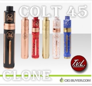TVL Colt 45 Mechanical Mod Clones – From $18.68