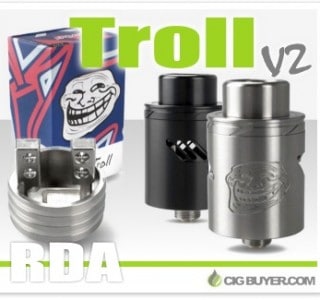 Wotofo Troll V2 RDA – $16.89