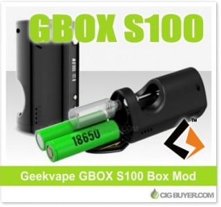 Geekvape GBOX S100 Box Mod – $64.99