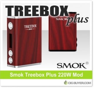 Smok Treebox Plus 220W Box Mod – $37.99