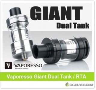 Vaporesso Giant Dual Tank / RTA – $26.99