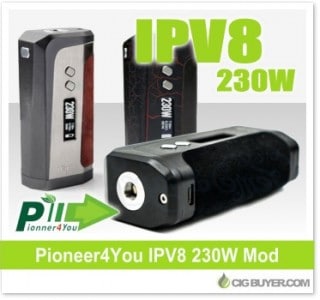 Pioneer4You IPV8 230W Box Mod – $32.88