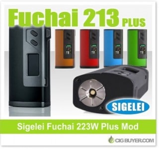 Sigelei Fuchai 213 Plus (223W) Mod – $17.99