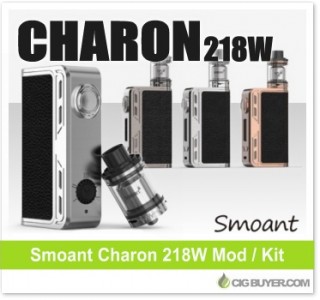 Smoant Charon 218W Box Mod / Kit – From $39.99