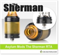 The Sherman RTA by Asylum Mods – $85.49 | CigBuyer.com