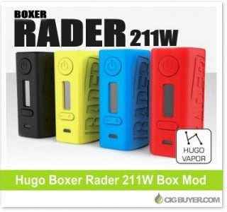 Hugo Boxer Rader 211W Box Mod – $39.99