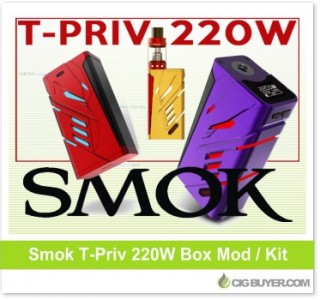 Smok T-Priv 220W Box Mod / Kit – From $39.99