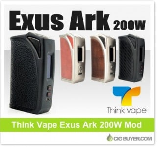 Think Vape Exus Ark 200W Box Mod – $35.99