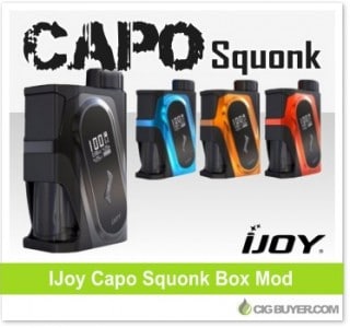 IJoy Capo Squonk 100W Box Mod / Kit – From $29.98