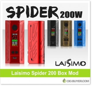 Laisimo Spider 200 Box Mod – $38.09