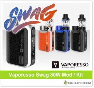 Vaporesso Swag 80W Box Mod / Kit – From $28.79
